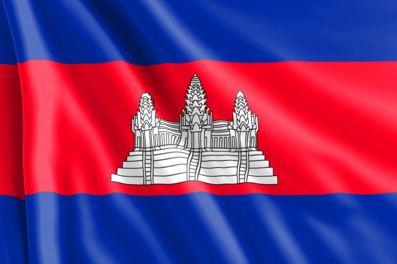 Bandera-Camboya