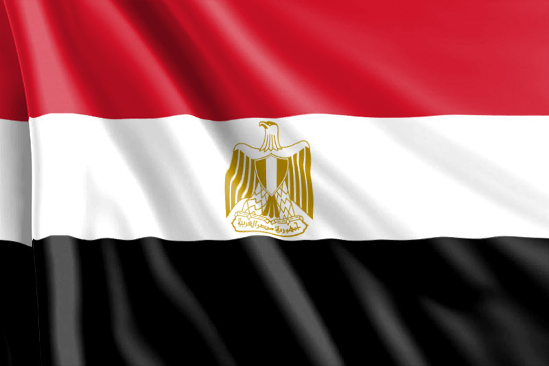 Bandera Egipcia
