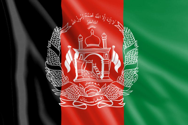 bandera Afganistán